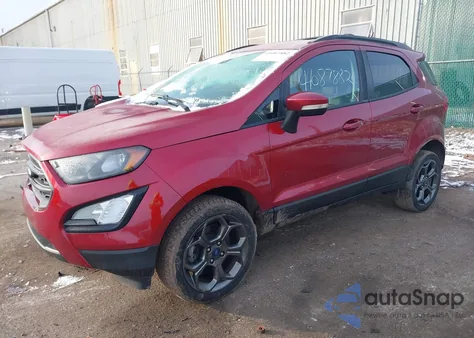 2018 Ford Ecosport Ses z USA, uszkodzony, nr VIN MAJ6P1CL1JC177485